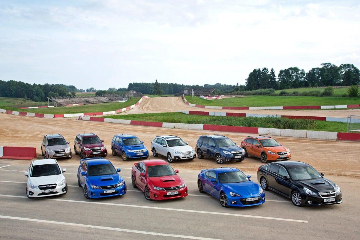 Модельный ряд Субару 2023