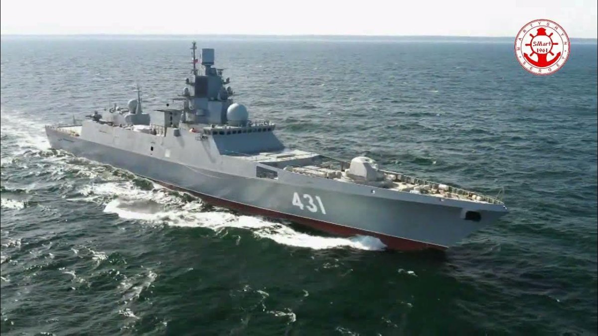 Фрегат ВМФ России «Адмирал горшков»