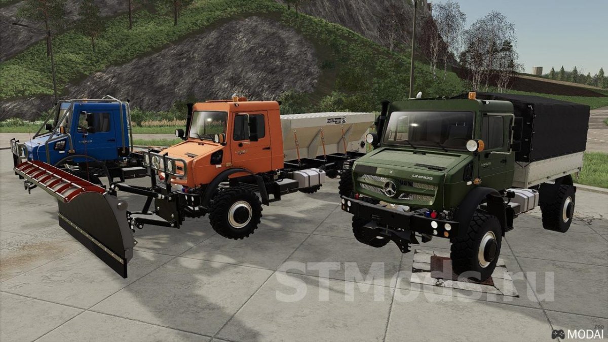 ФС 19 Mercedes-Benz Unimog u-5023