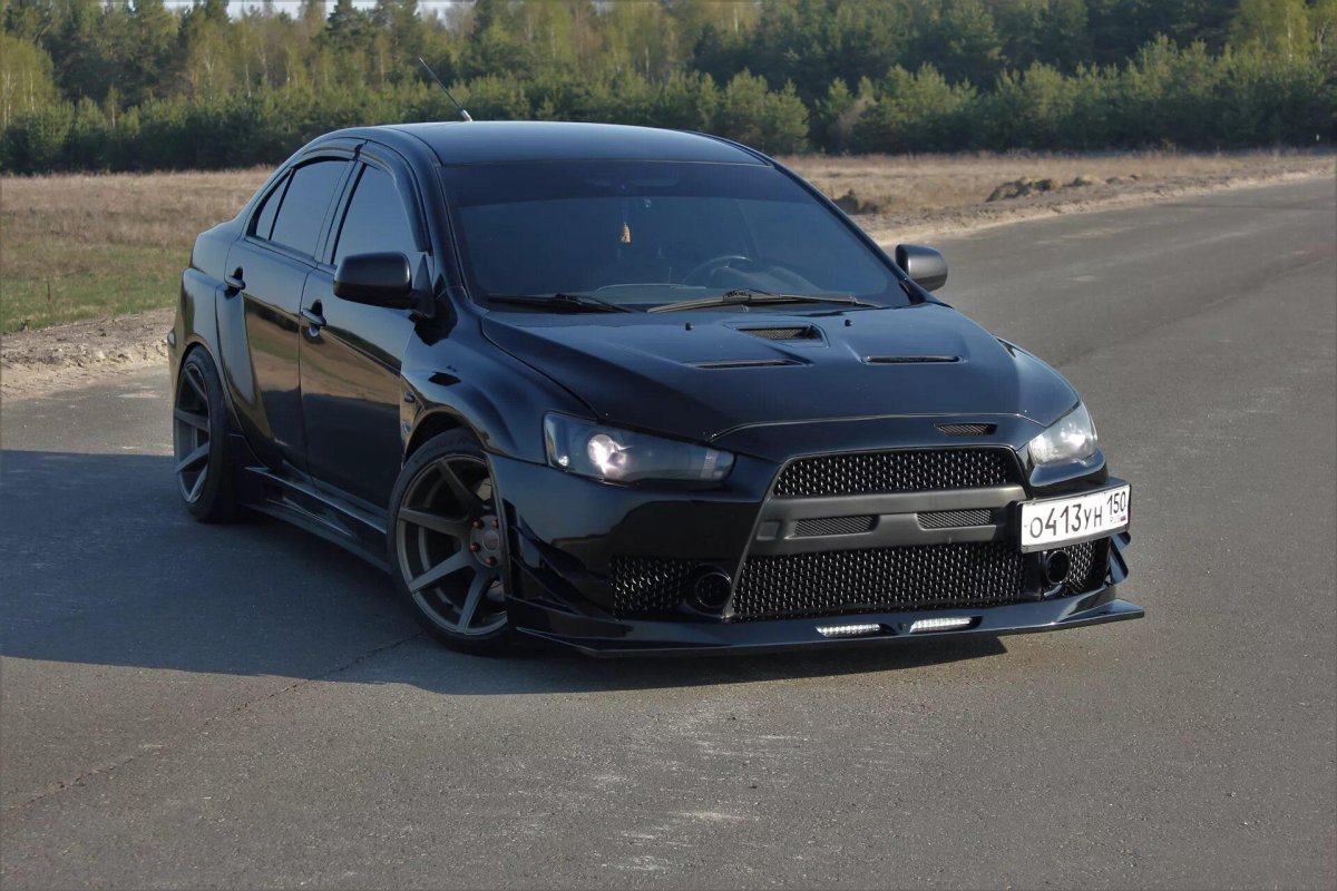 Mitsubishi Lancer 10 обвес