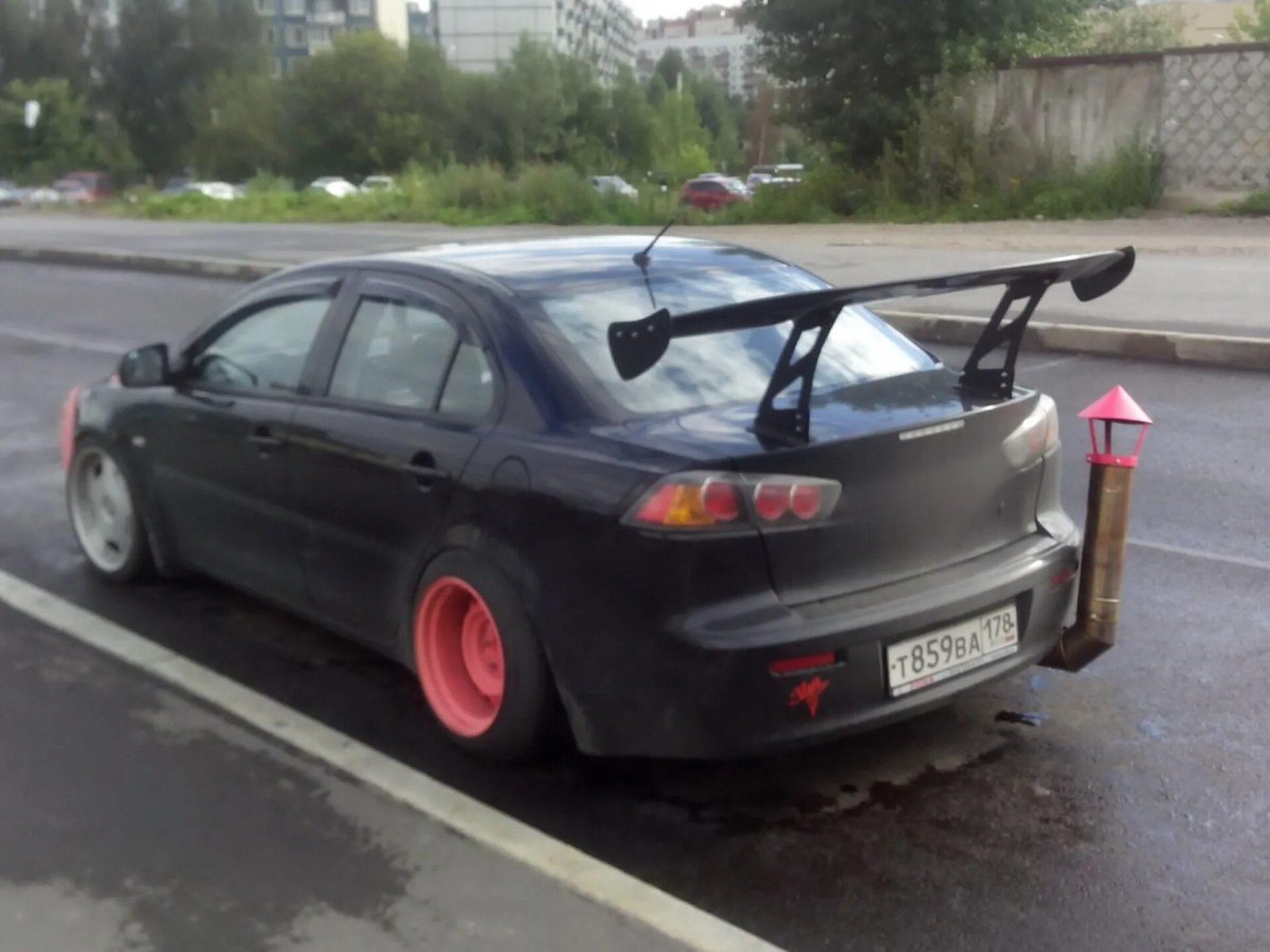 Mitsubishi Lancer 10 колхоз
