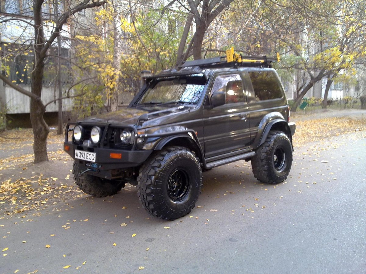 Митсубиси Паджеро мини оффроад