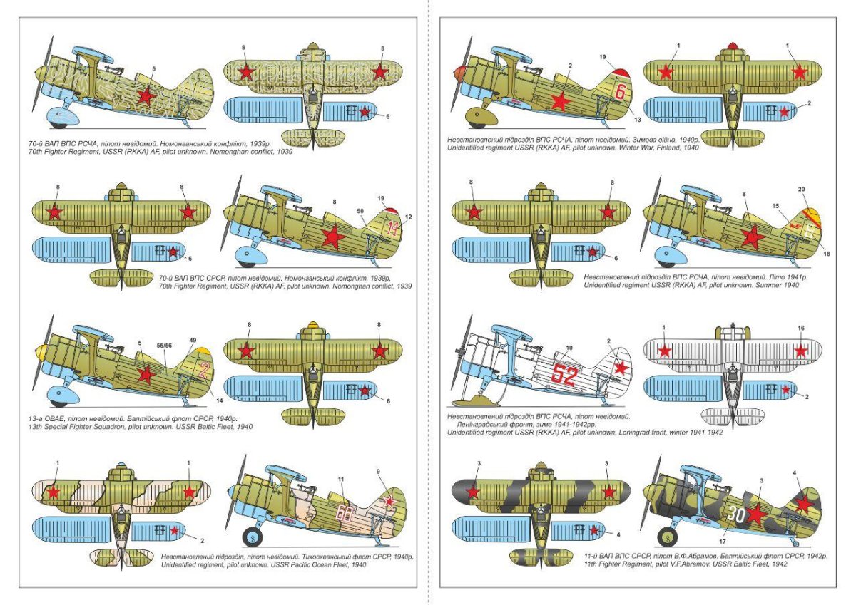 И-15бис истребитель чертежи