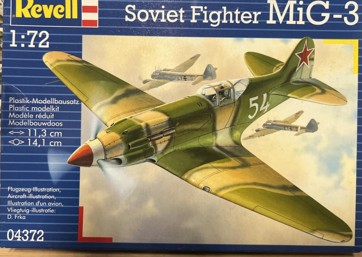 Миг-3 1/72 Ревелл