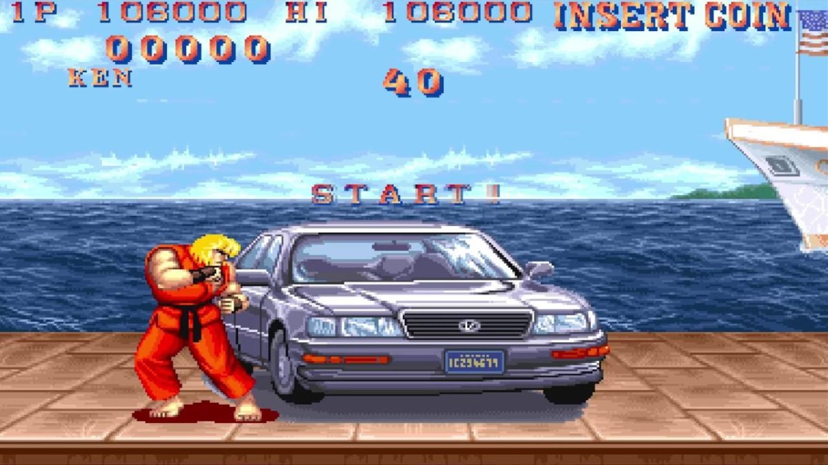 Street Fighter машина