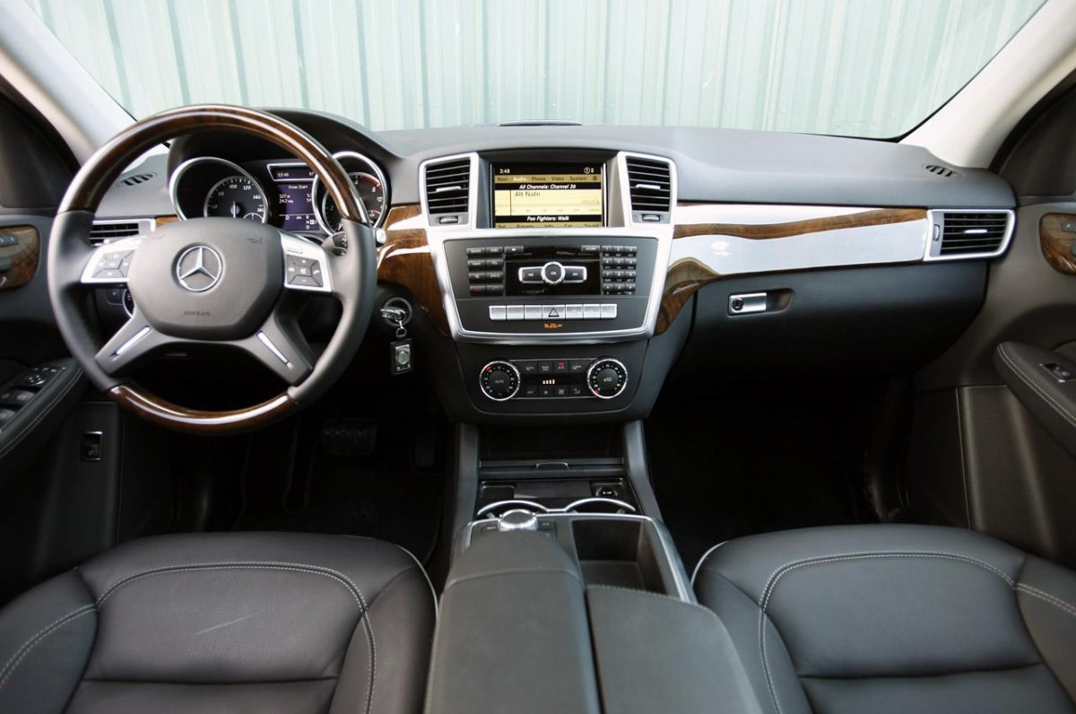 Mercedes Benz ml 350 салон