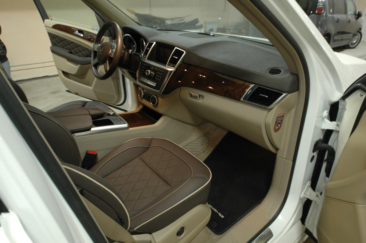 Mercedes Benz ml w166 салон