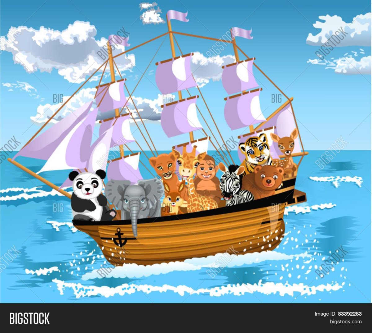 Животные на корабле