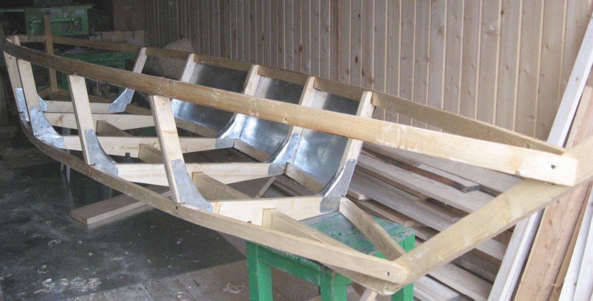 Лодка плоскодонка стеклопластик