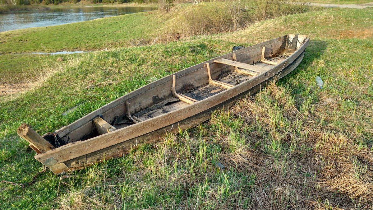 Лодка плоскодонка