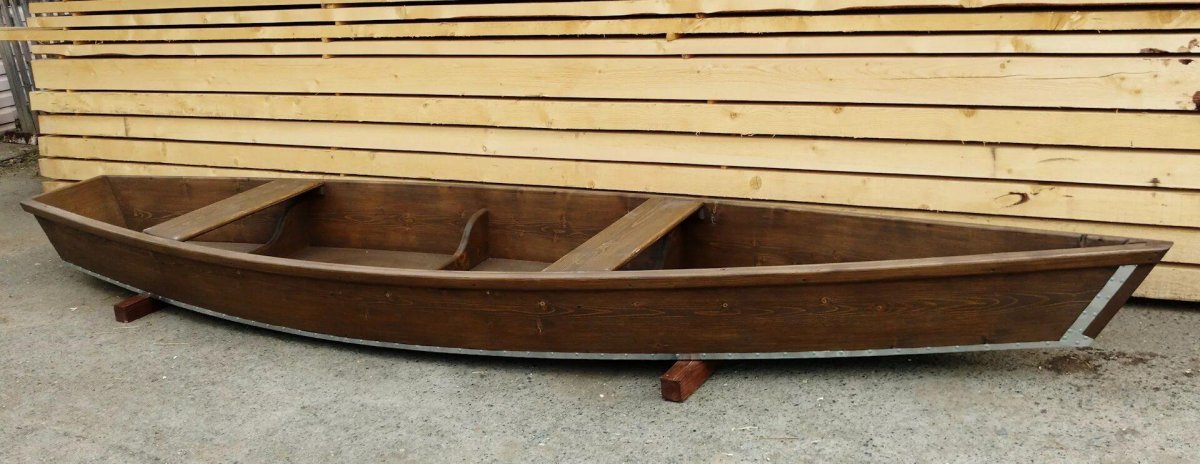 Лодка плоскодонка каноэ