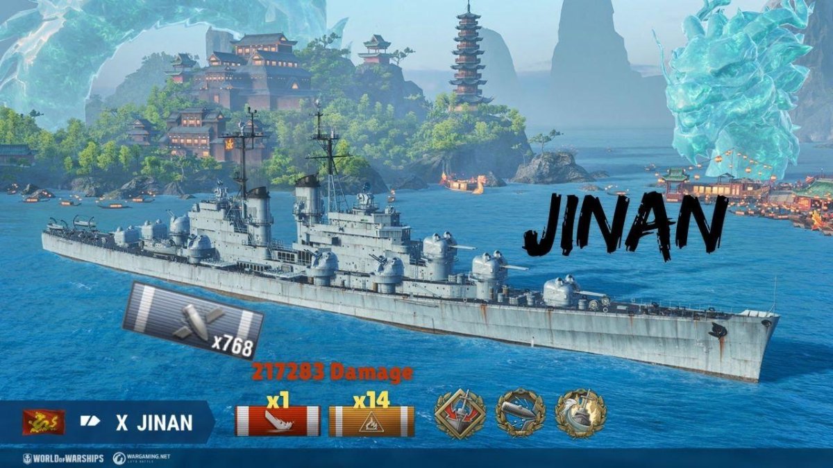 Адзума крейсер в World of Warship