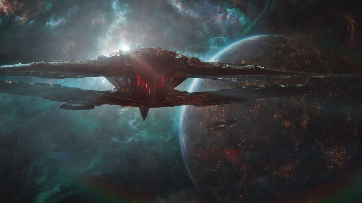 Корабль ТАНОСА Марвел