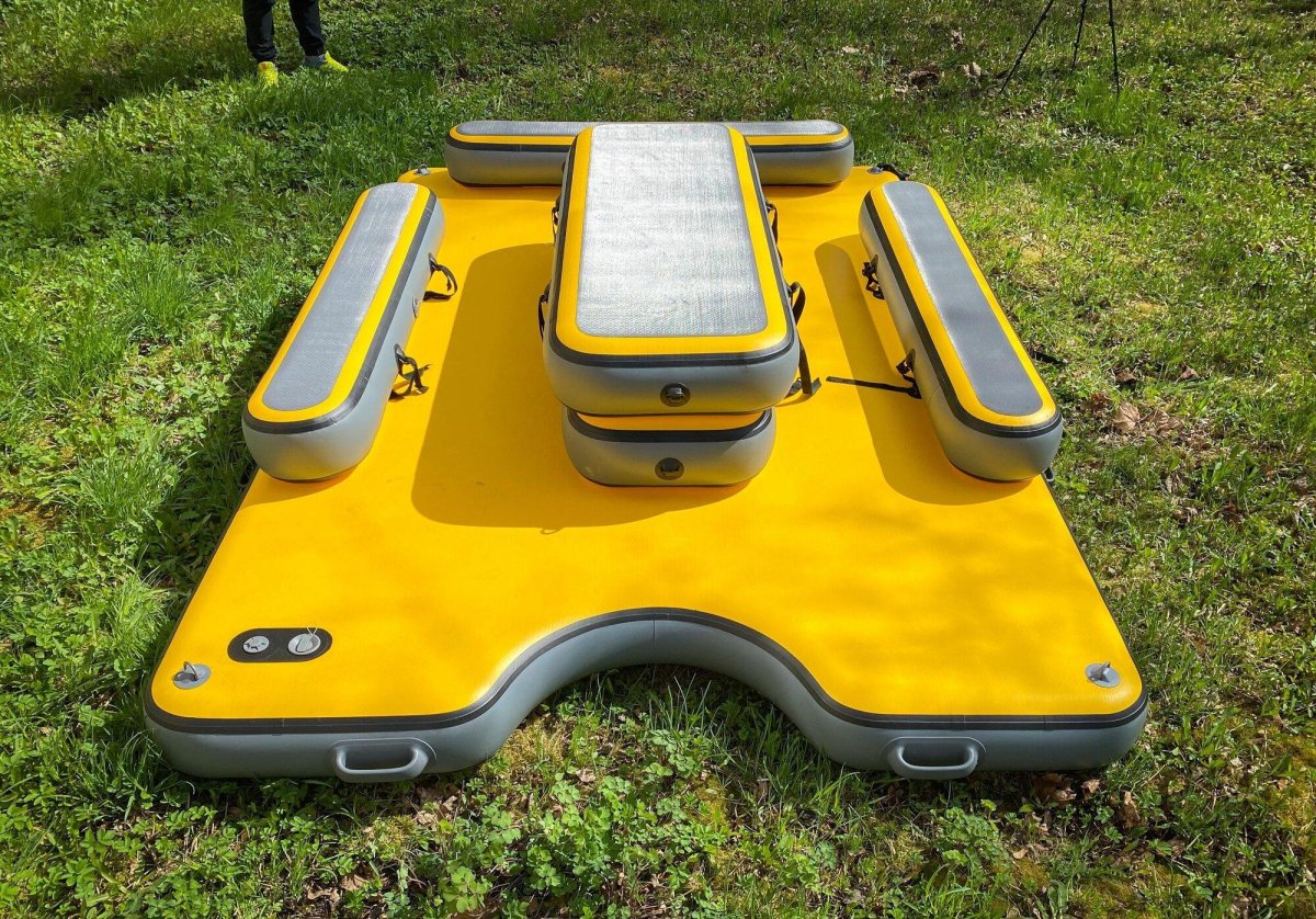 Плот надувной 3х2 DWF Airdeck 20 см