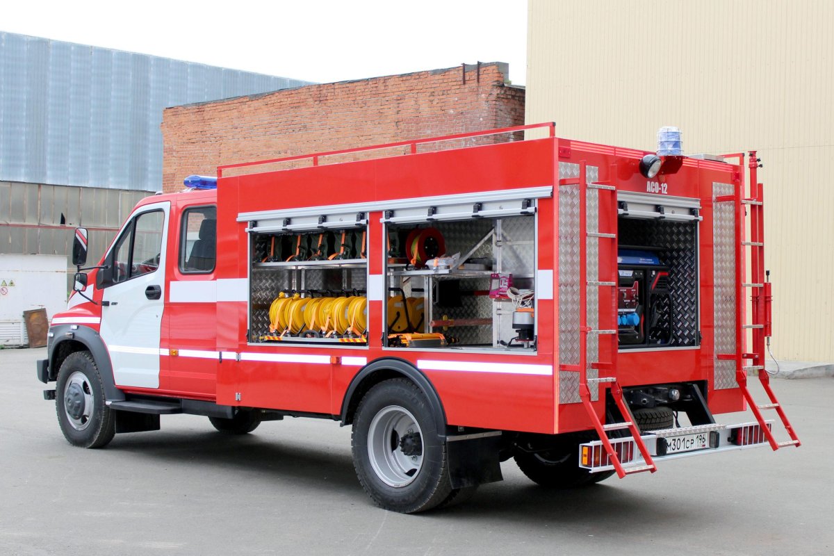 Пожарный водозащитный автомобиль АВЗ