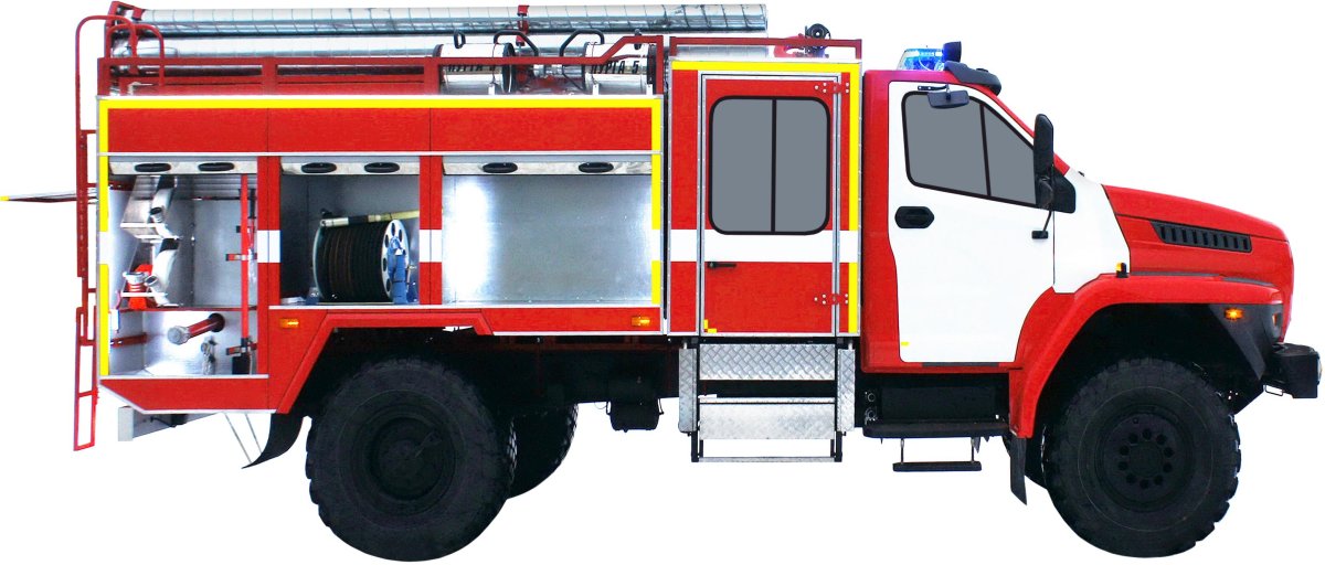Пожарная автоцистерна Урал 43206