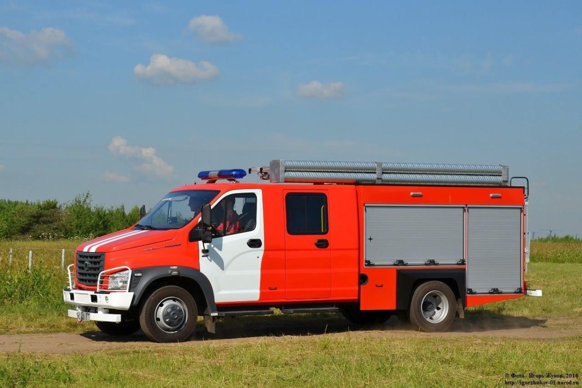 Пожарная машина газон Некст