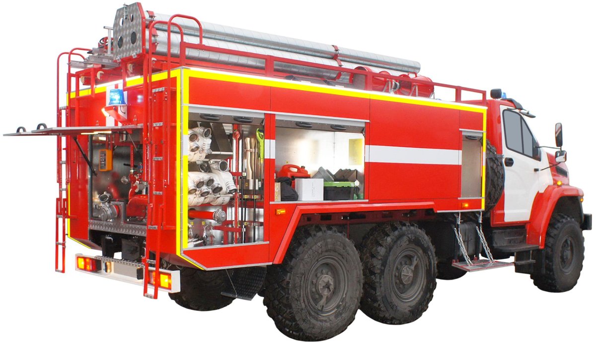 Пожарная автоцистерна Урал 5557 next