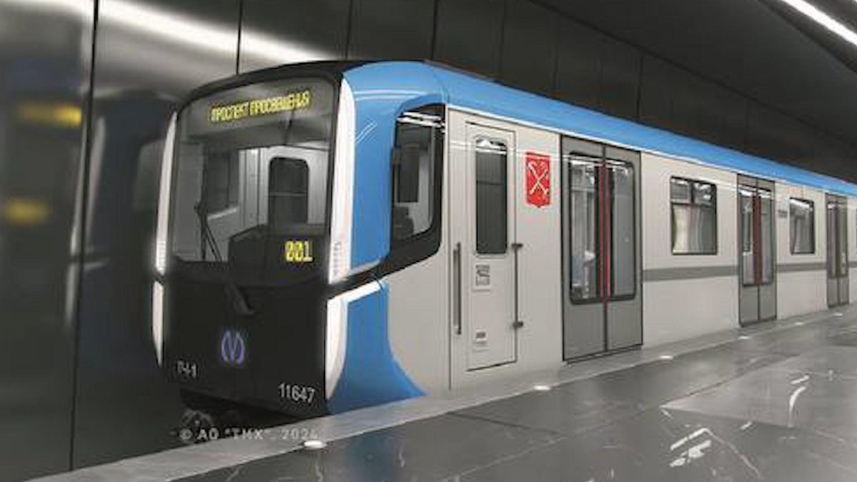 Смарт вагон метро СПБ 2022