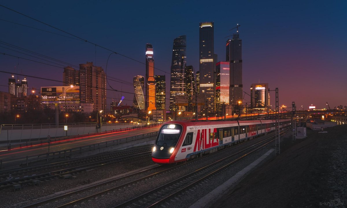 Иволга МЦД Москва Сити