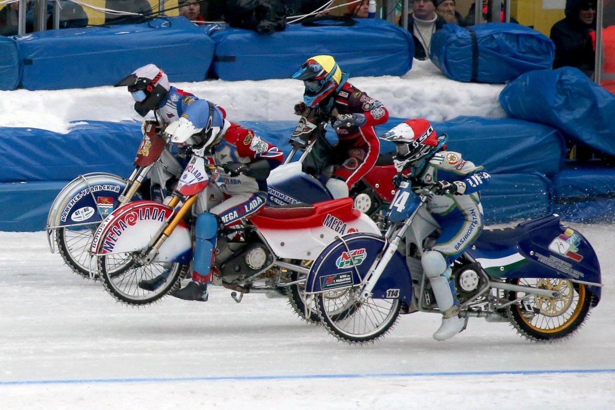 Спидвей на льду