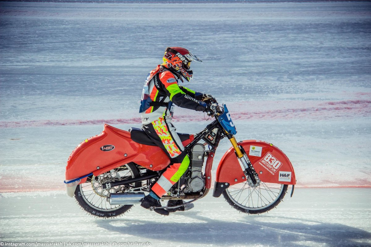 Мотоцикл для ледового спидвея СССР
