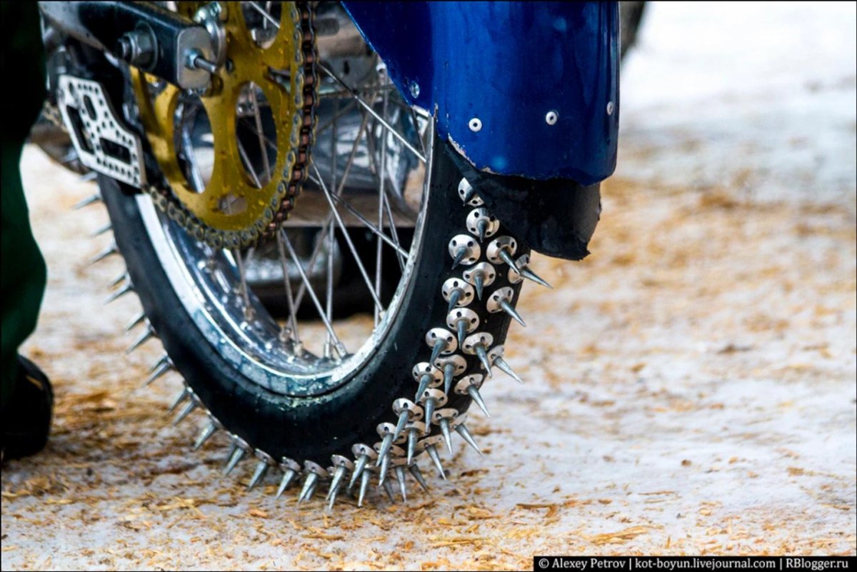 Ледовый спидвей шипы