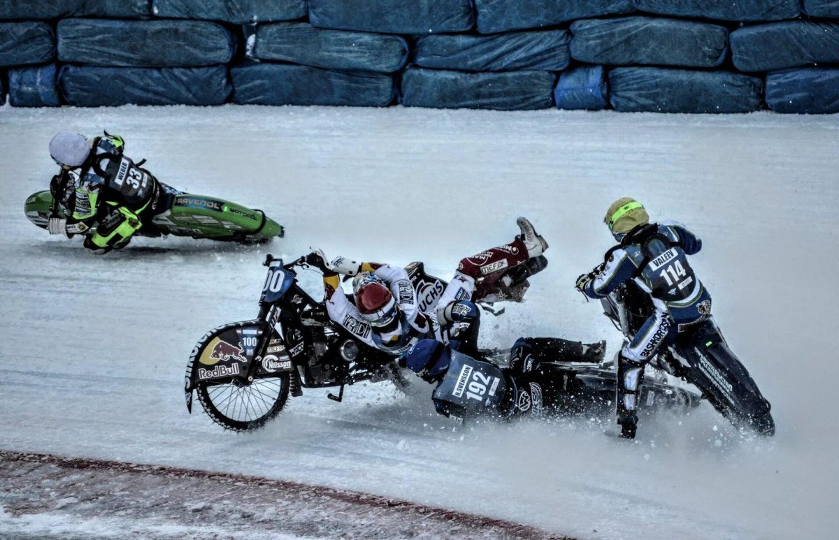 Ледовый спидвей Уфа