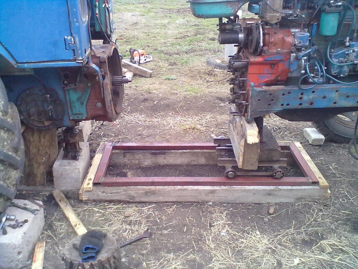 МТЗ 80 приспособление раскатить