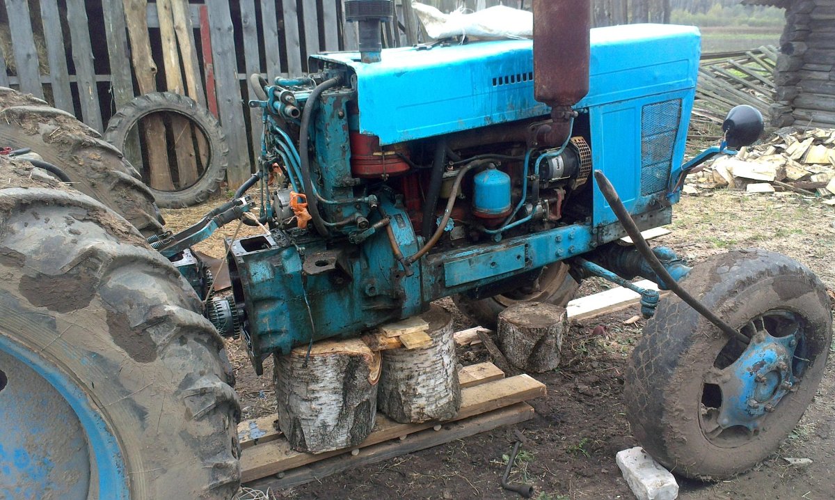 Раскатить трактор МТЗ 80