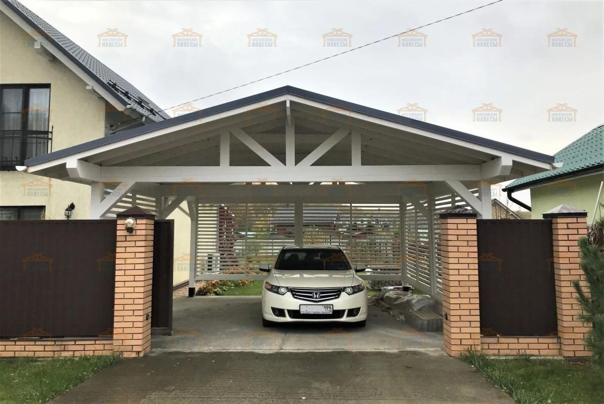 Навес для машины