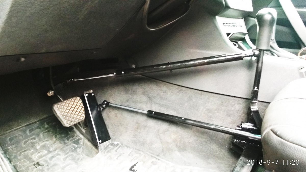 Ручное управление на ВАЗ 2110