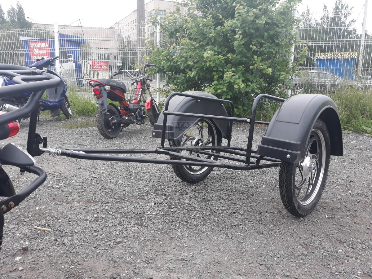 Альфа 110 с боковым прицепом