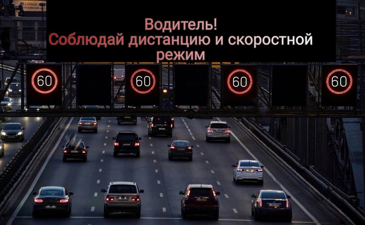 Скоростной режим на дорогах