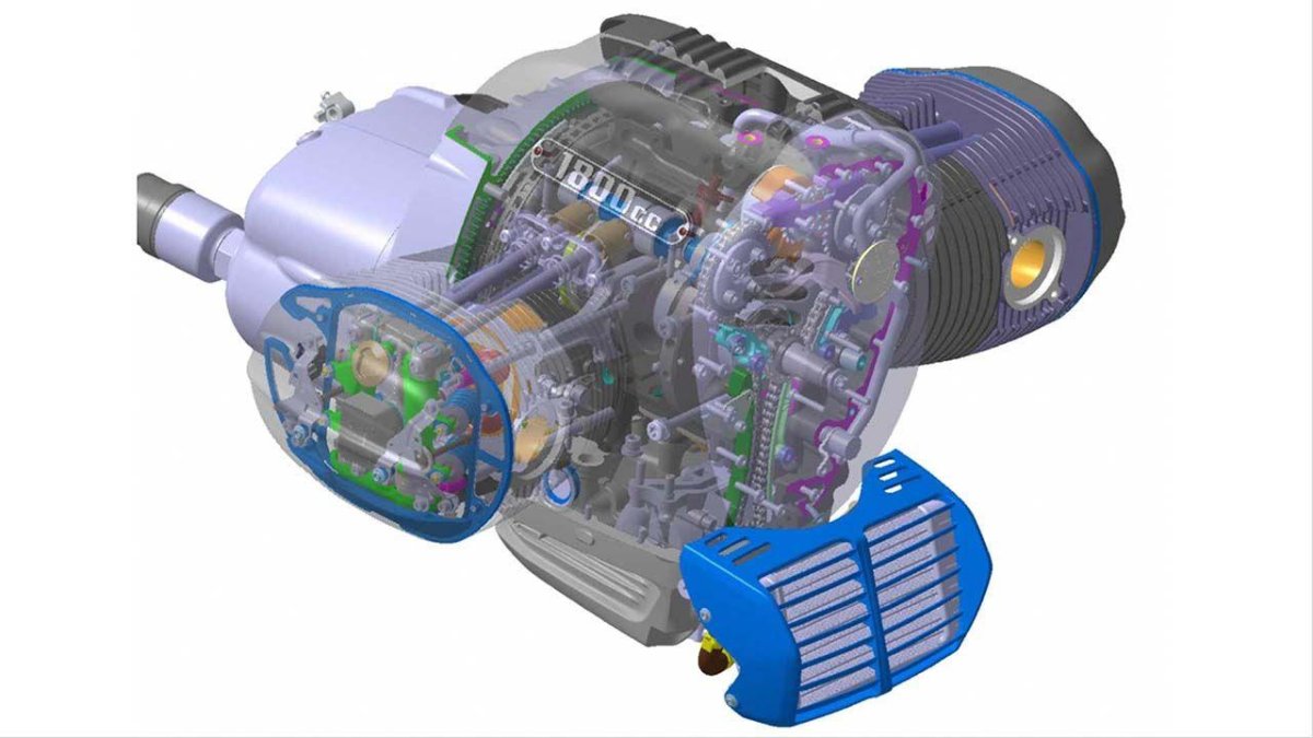 Двигатель оппозитный r65