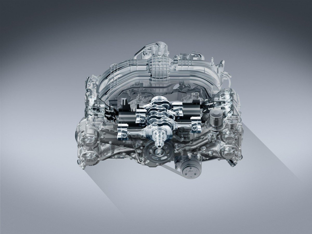 Оппозитный ДВС Субару