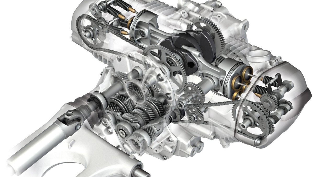 Мотор BMW r1250gs