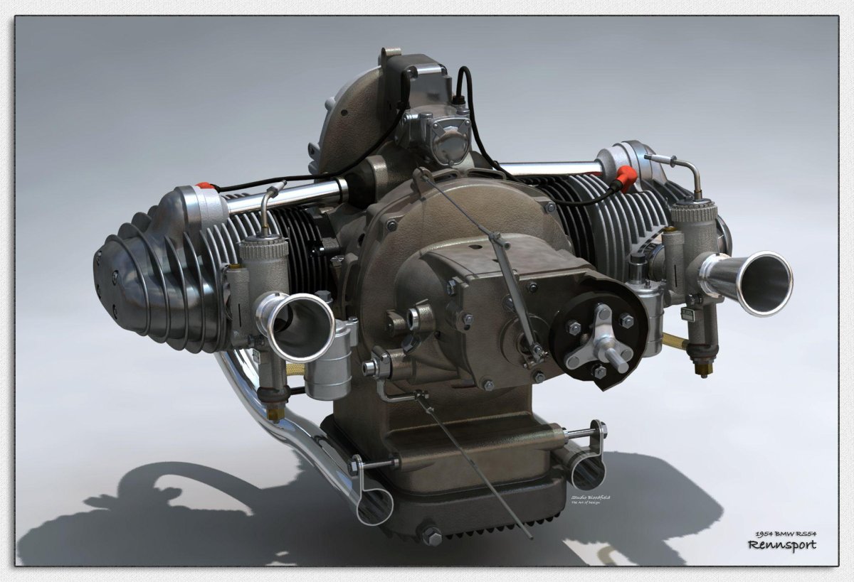 Мотоцикл БМВ оппозит