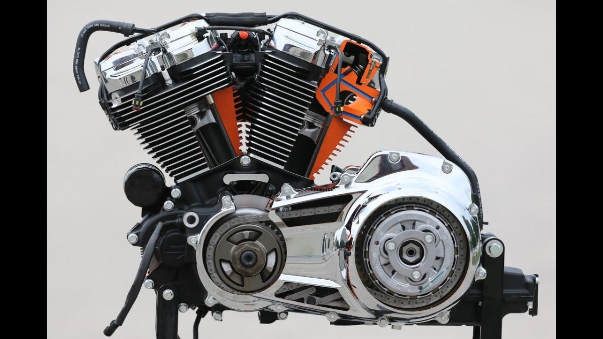 114 Мотор Харлей Дэвидсон