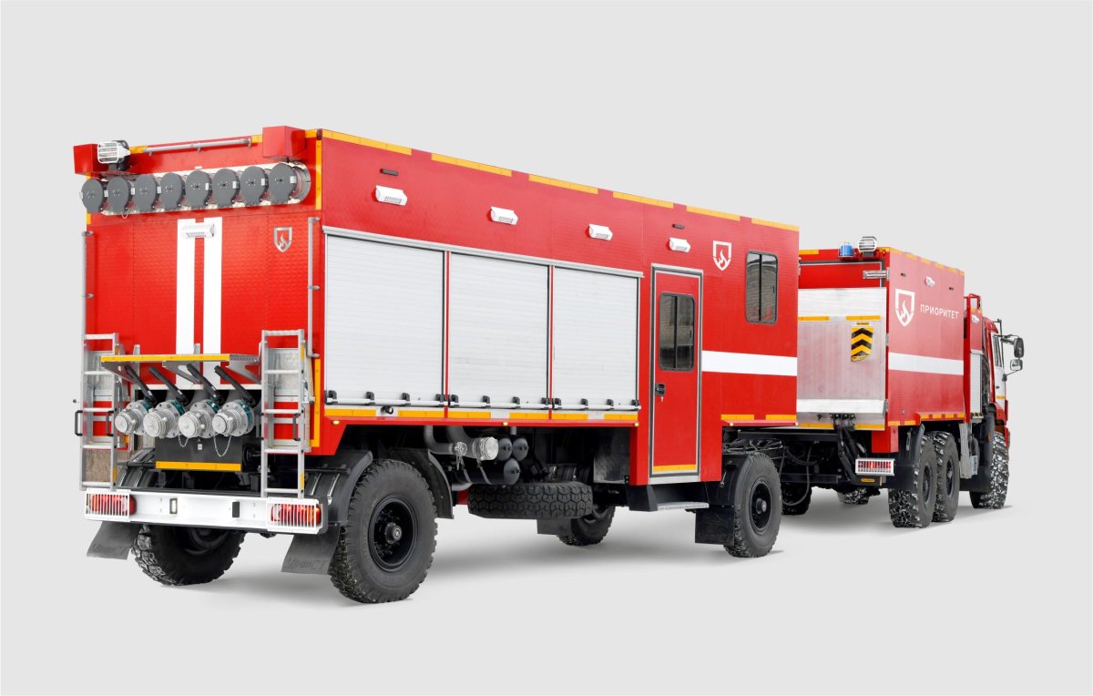 Пожарная машина ПНС КАМАЗ 43118