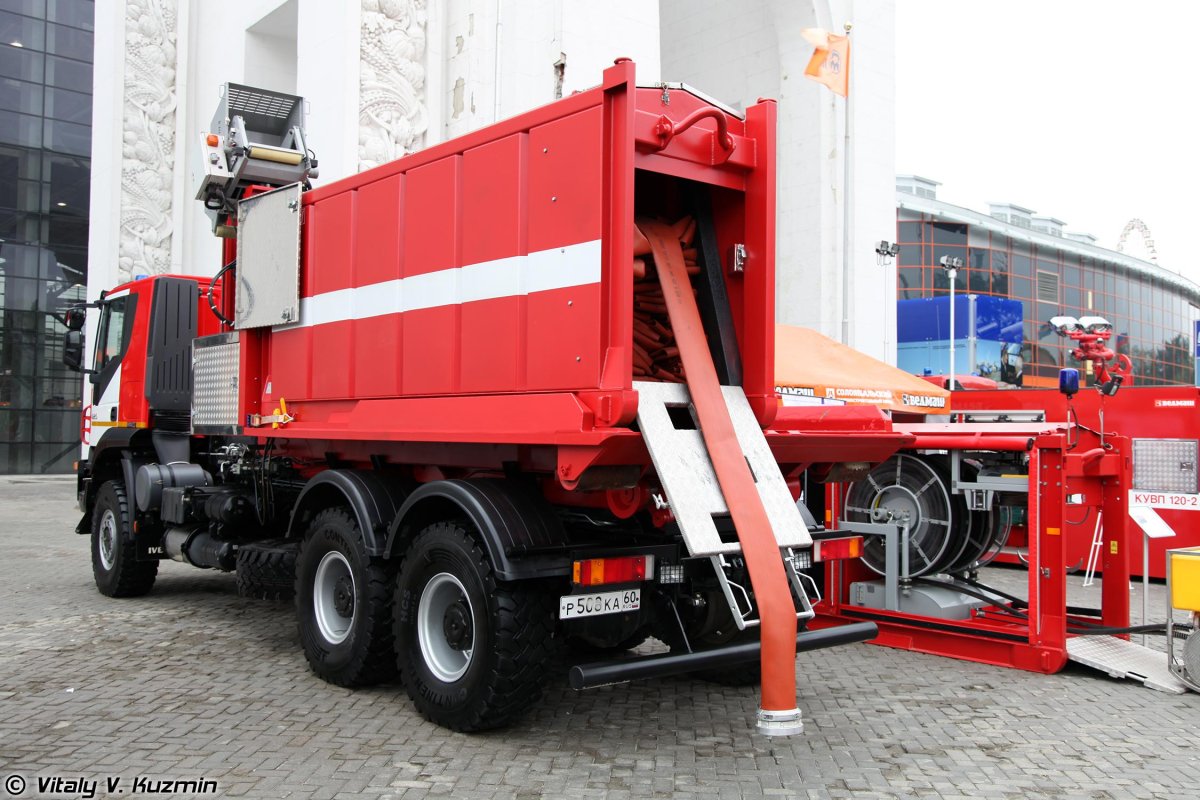 Насосно-рукавный комплекс шквал