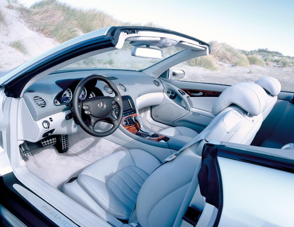 Mercedes-Benz r230 салон