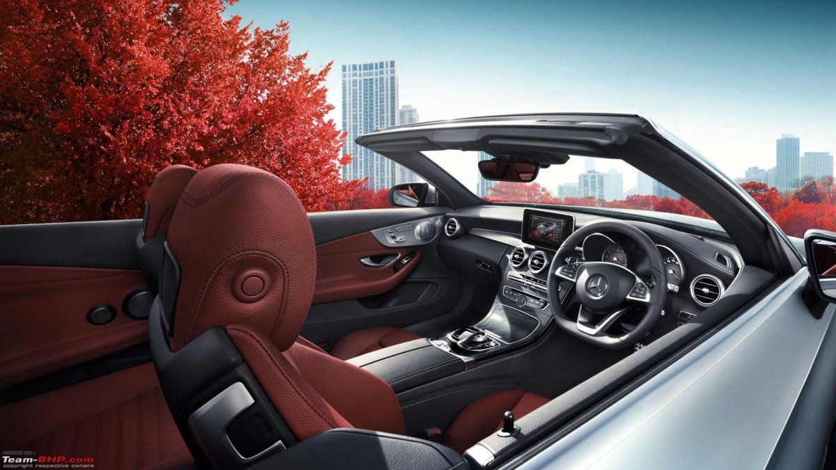 Mercedes c300 кабриолет салон