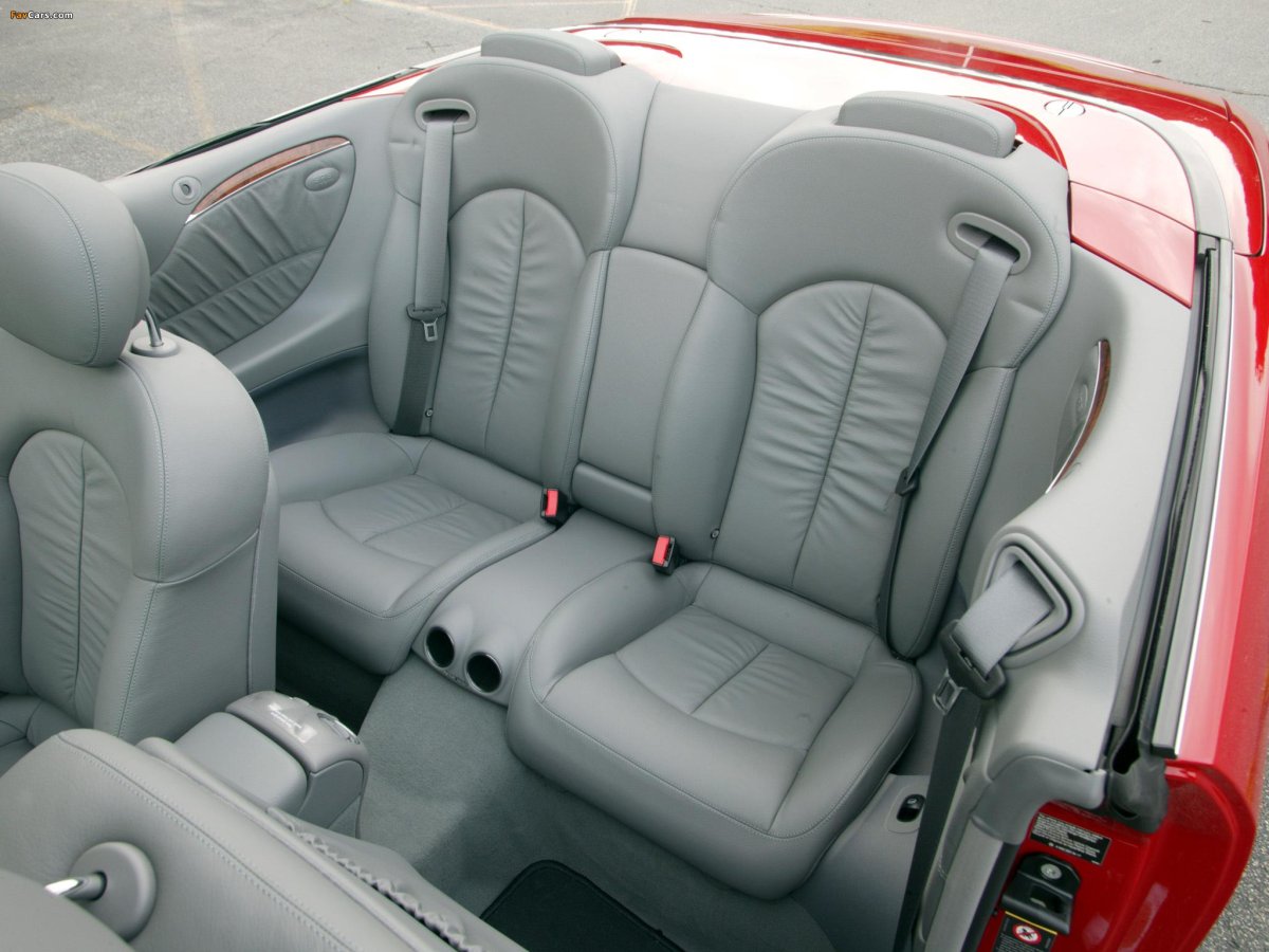 Mercedes CLK 208 Cabrio салон
