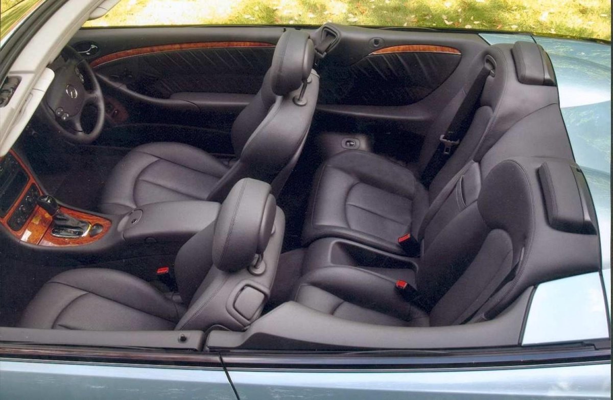 Mercedes-Benz w209 салон