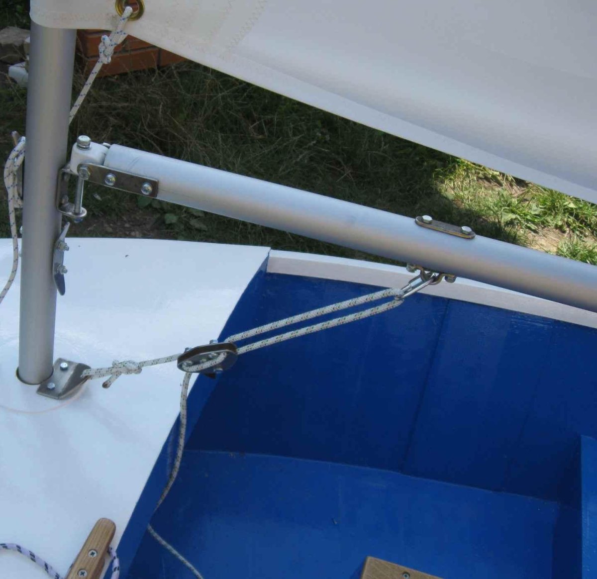 Оттяжка гика Selden