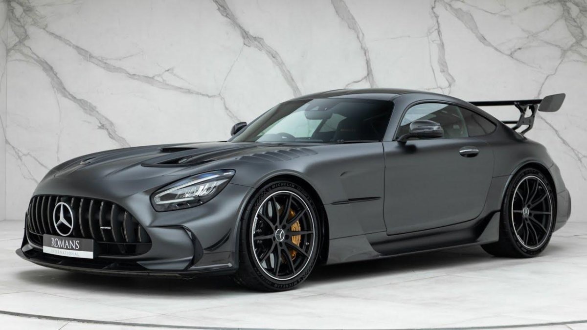 Mercedes AMG gt Black