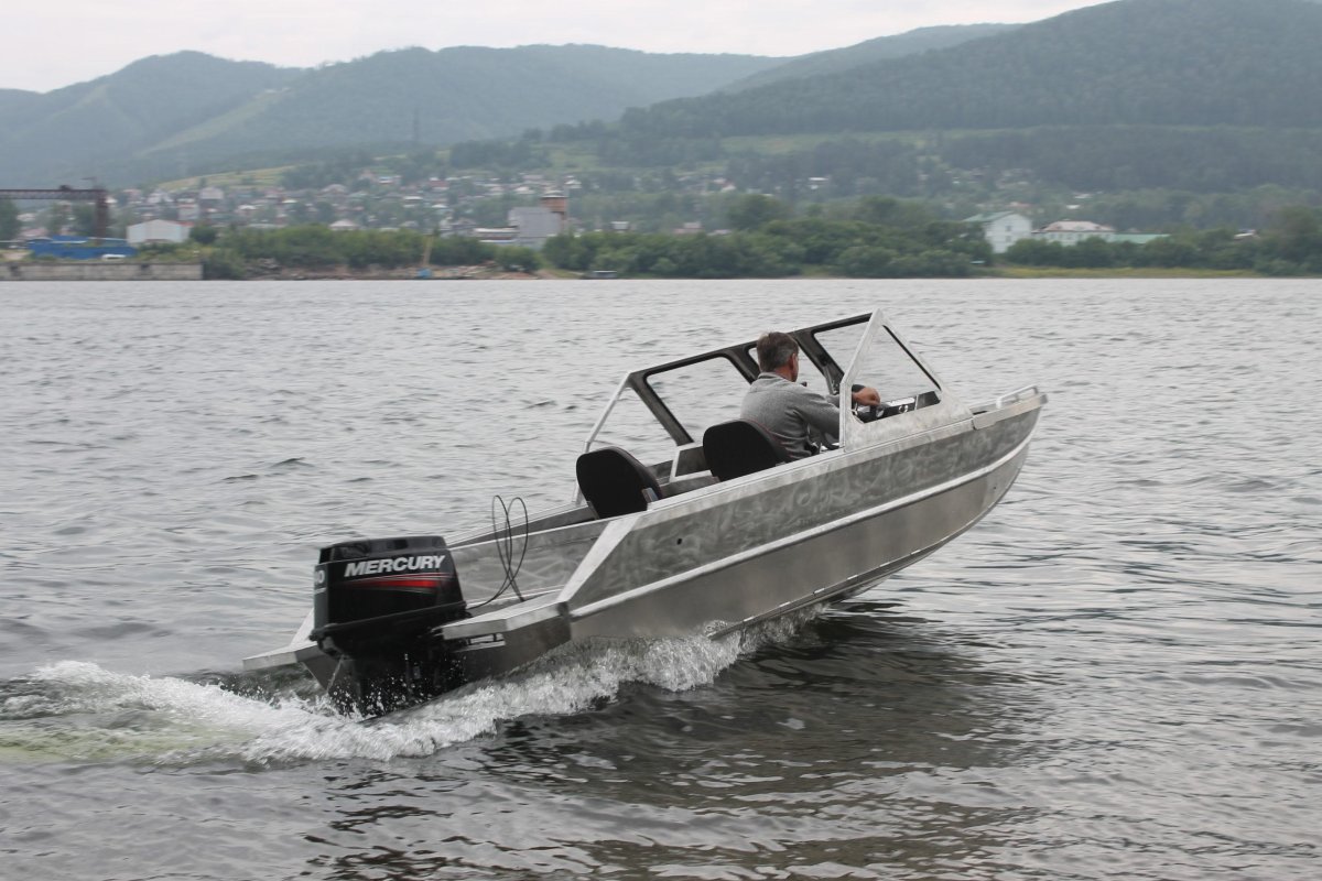 Алюминиевая лодка Fuso Jet Fish-480