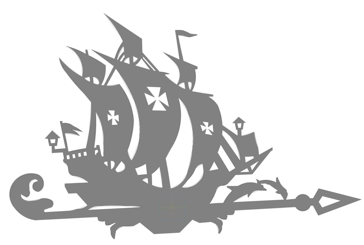 Корабль для лазерной резки