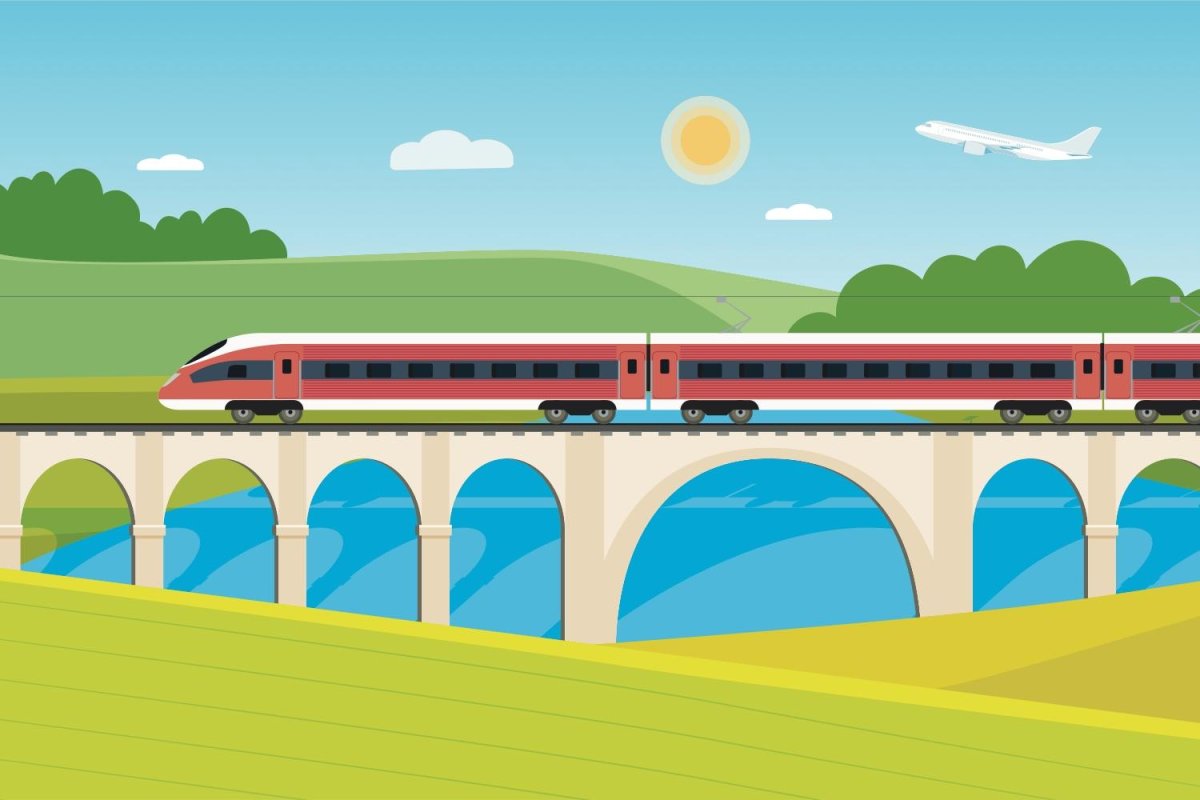 Фон железная дорога для детей